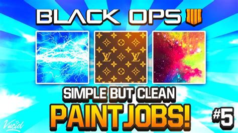 BO4 SIMPLE But CLEAN Paintjob Tutorials Part 5! Louis Vuitton 